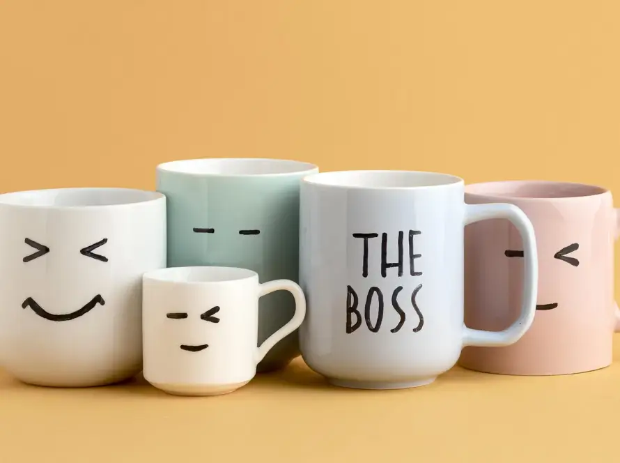 tazas colores